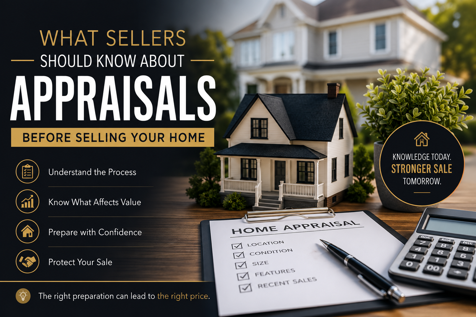 What Sellers Should Know About Home Appraisals header image.