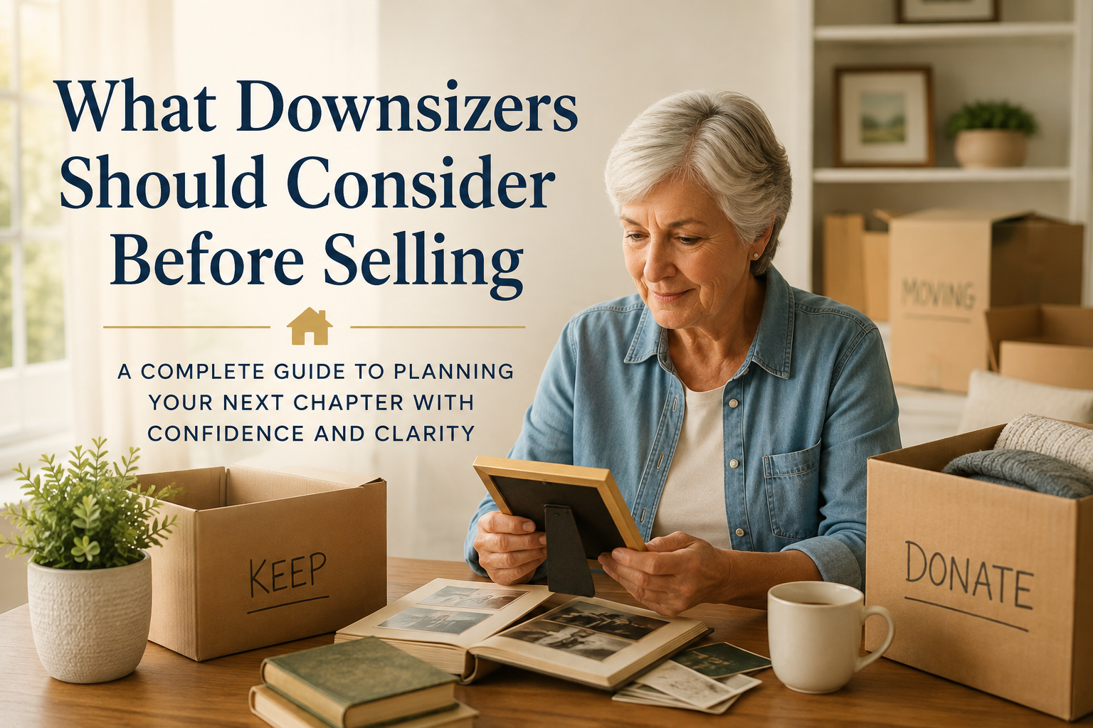 What Downsizers Should Consider Before Selling header image.