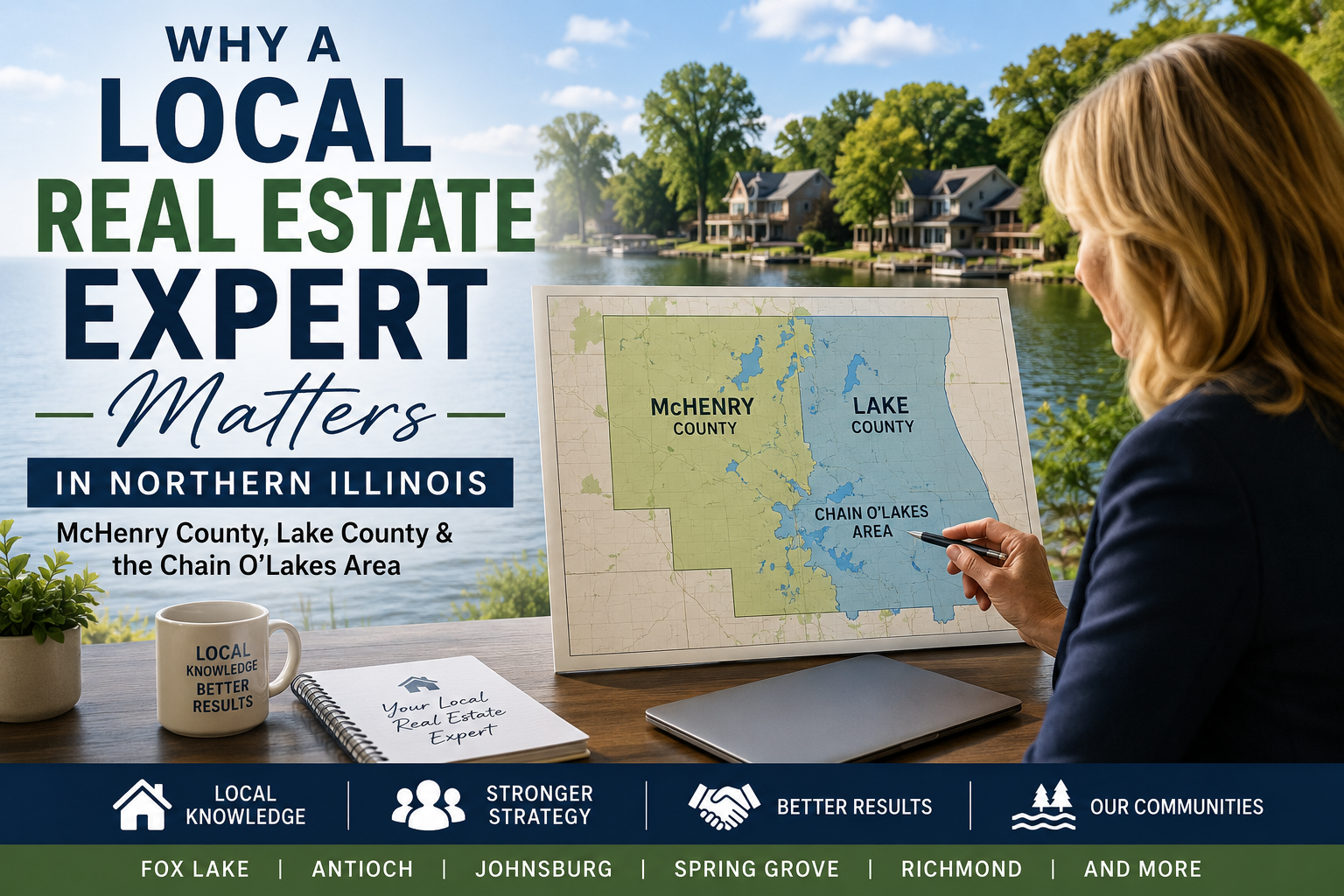 Local Real Estate Expert in McHenry and Lake County header image.