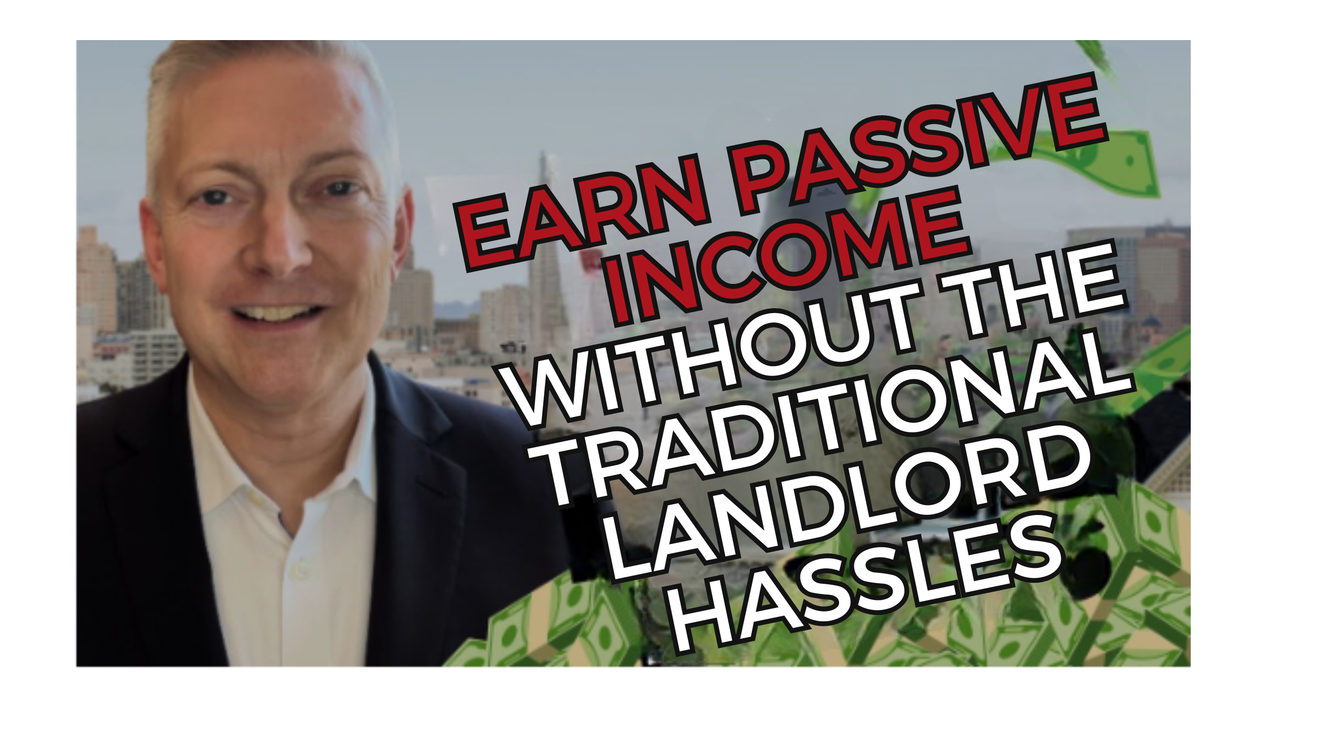 The SECRET Behind Earning PASSIVE INCOME In Real Estate header image.