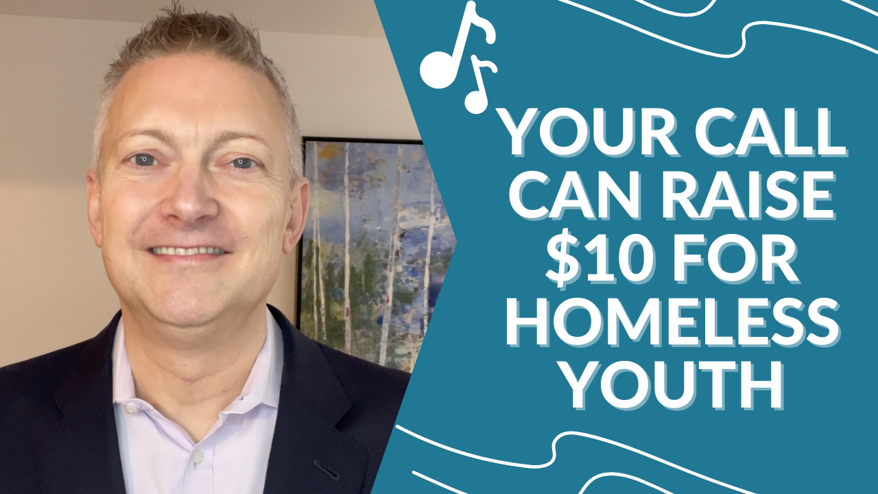 We're Raising Money for Covenant House header image.