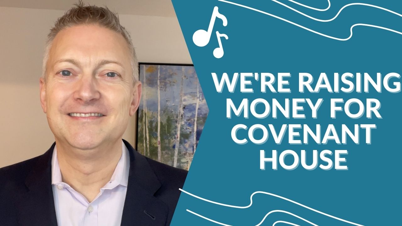 We're Raising Money for Covenant House header image.