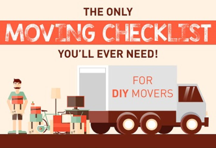 Moving Checklist - the only one you'll ever need! header image.