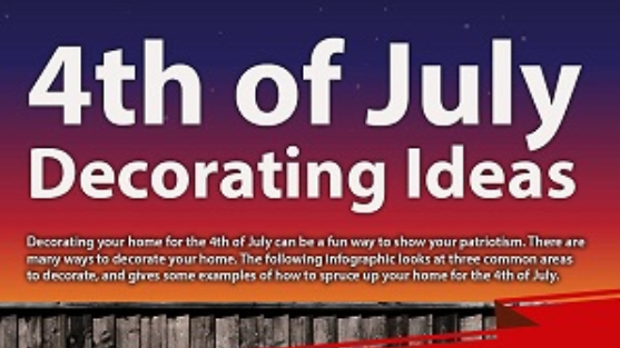 4th of July Decorating header image.