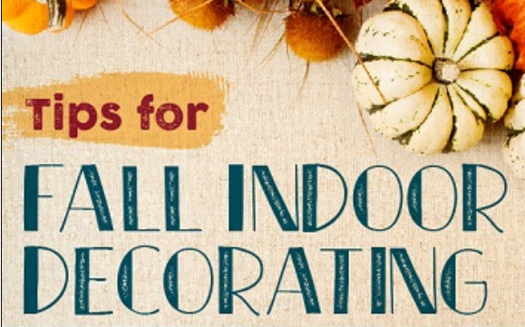 Indoor Decorating for Fall header image.