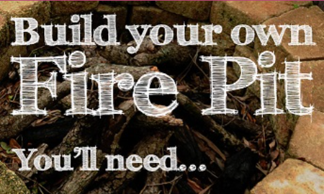 Build Your Own Fire Pit header image.