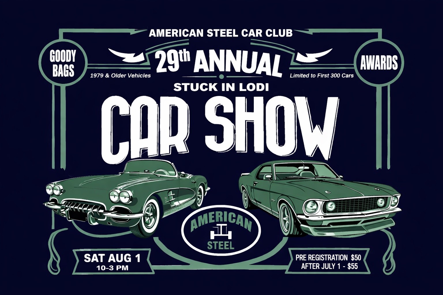 Stuck in Lodi Car Show