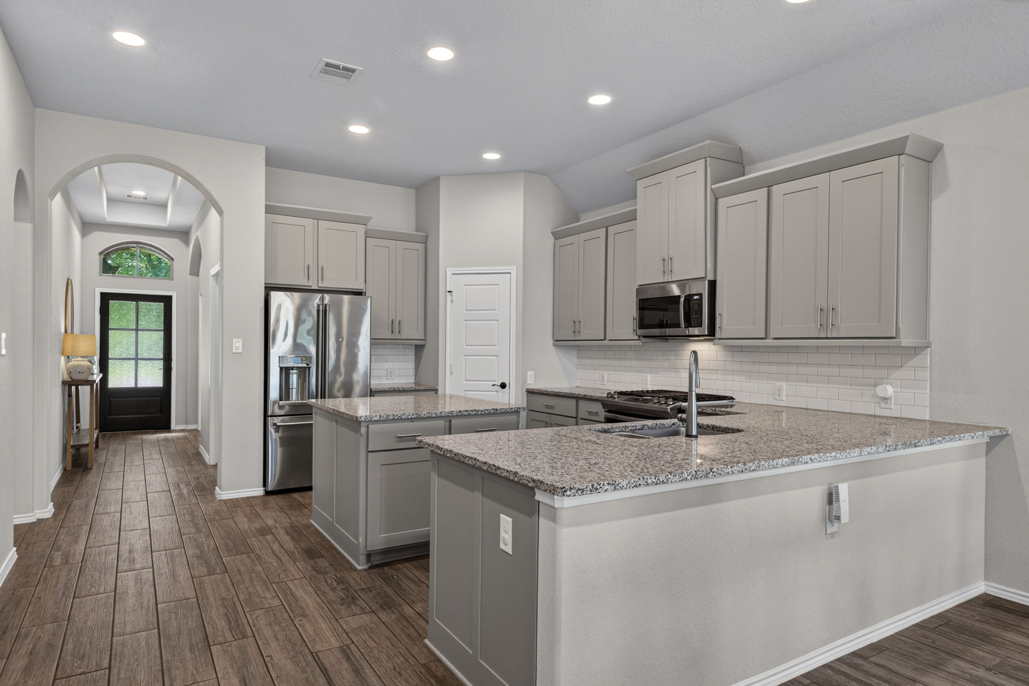 8455 Flint Meadows San Antonio TX covered patio fenced backyard no rear neighbors Kallison Ranch outdoor living