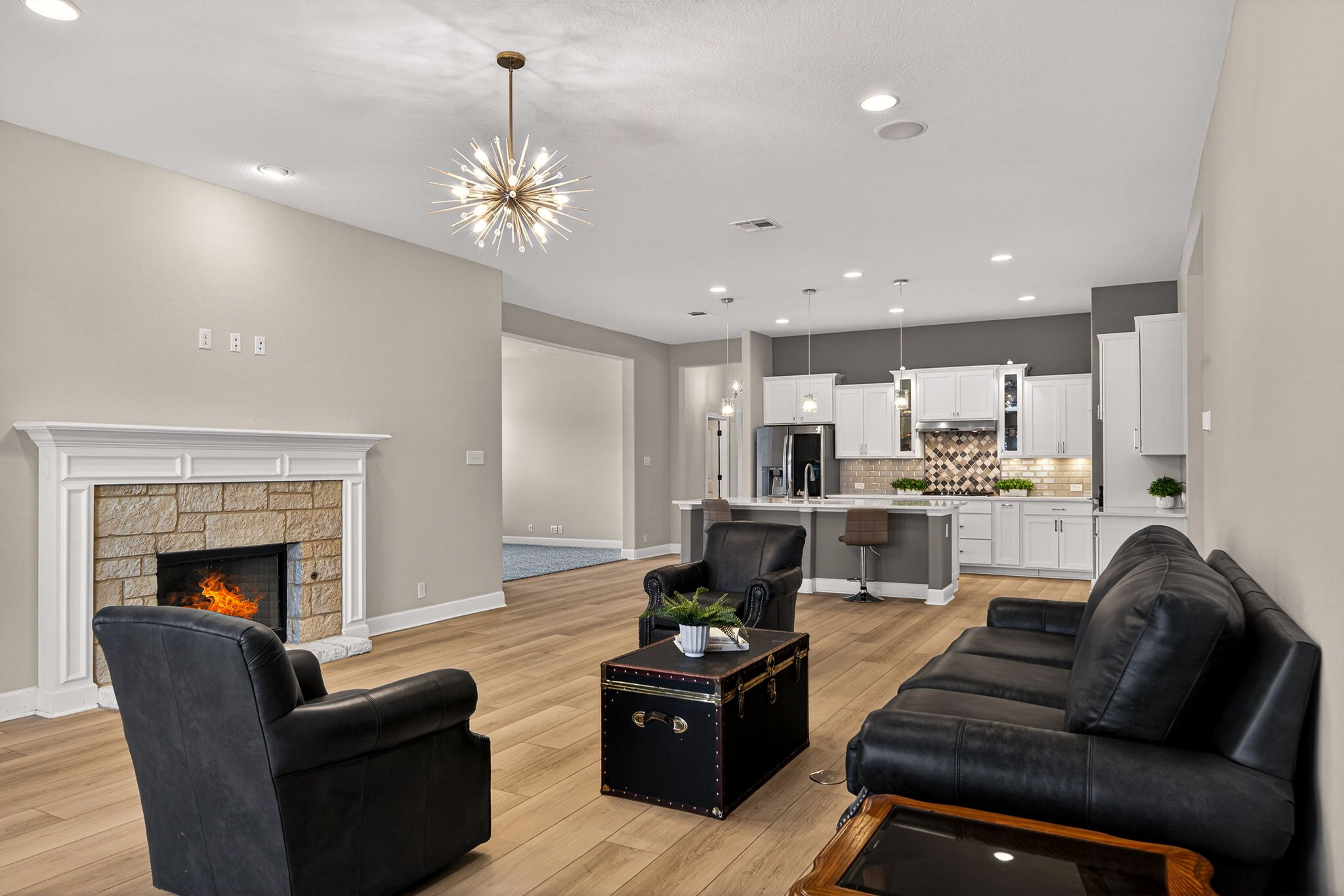 122 Noble Woods Boerne TX The Woods of Boerne gated community greenbelt backyard covered patio outdoor living