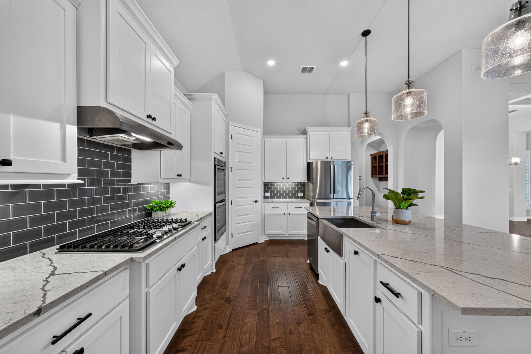109 El Cielo Boerne TX open concept living kitchen high ceilings single-story Esperanza interior