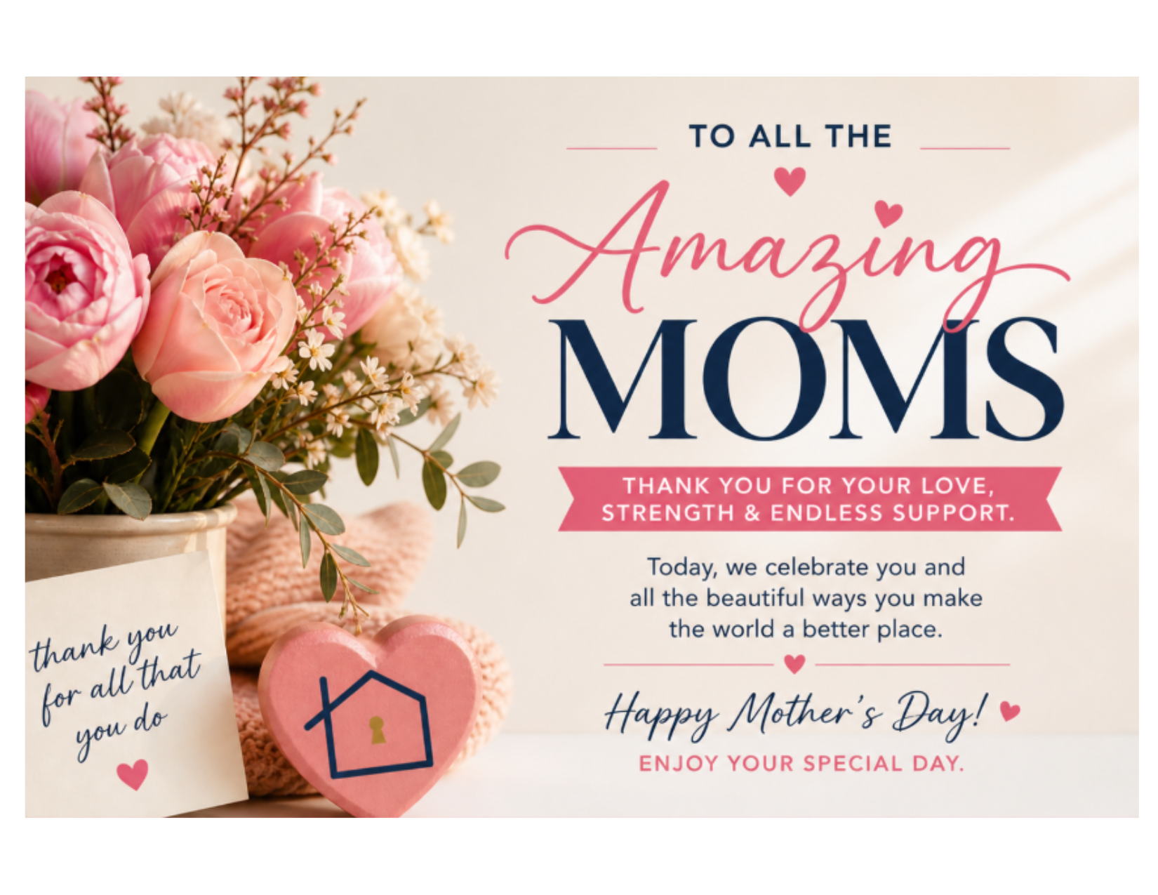 Happy Mother's Day💐 header image.