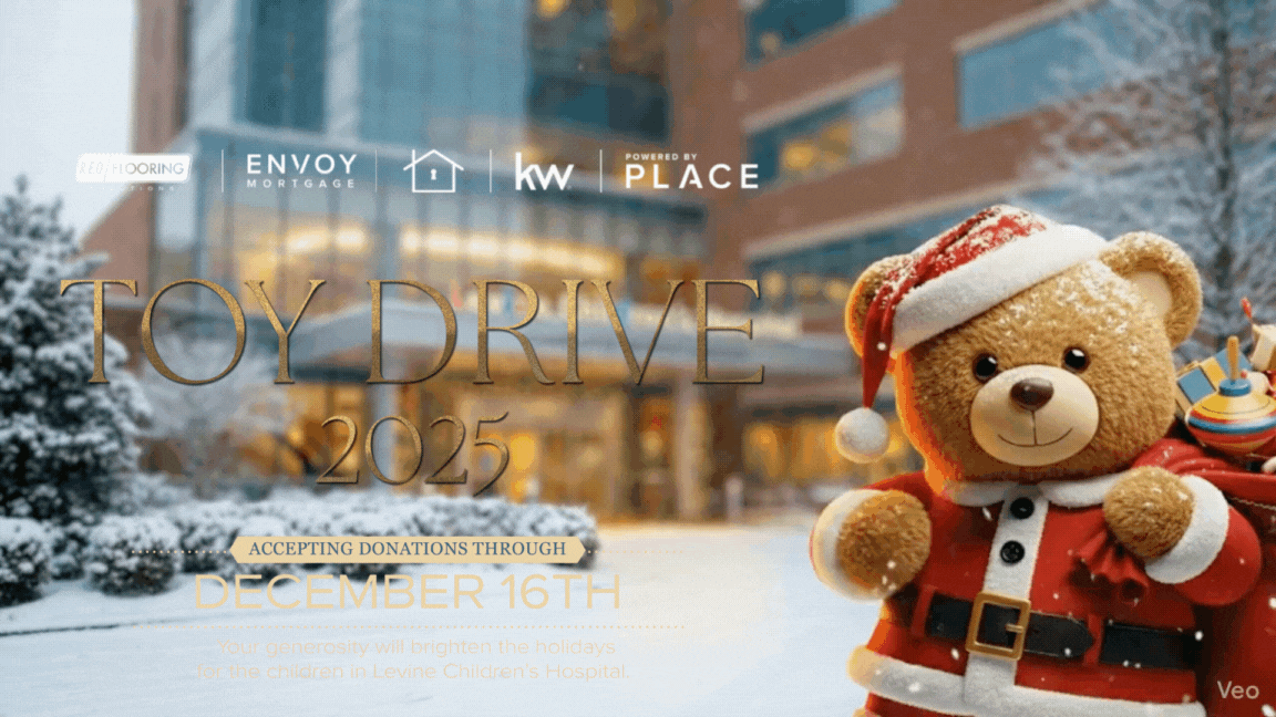 Make a Difference: Join the 2025 Toy Drive for Levine Children’s Hospital header image.