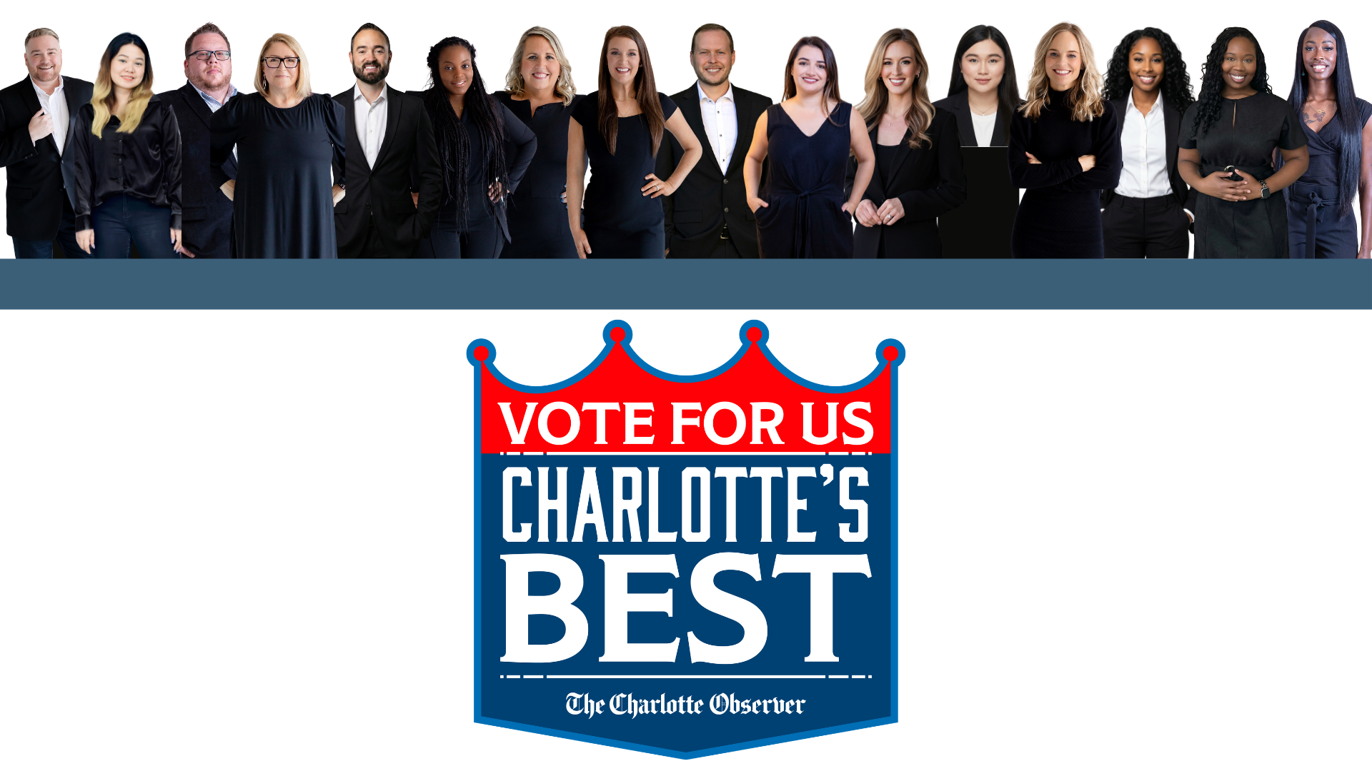 Vote for Premier Property Solutions as Charlotte's Best Real Estate Team! header image.