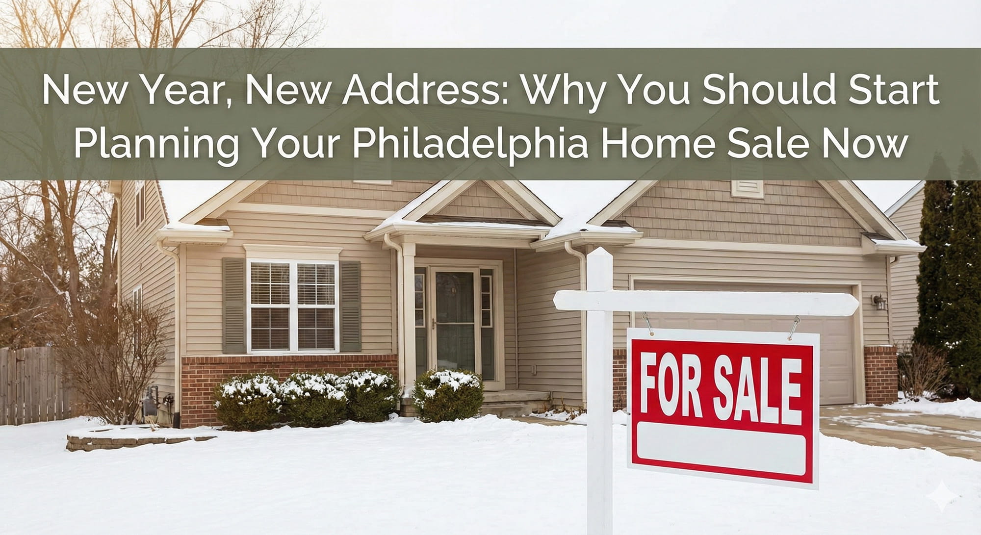 New Year, New Address: Why You Should Start Planning Your Philadelphia Home Sale Now header image.