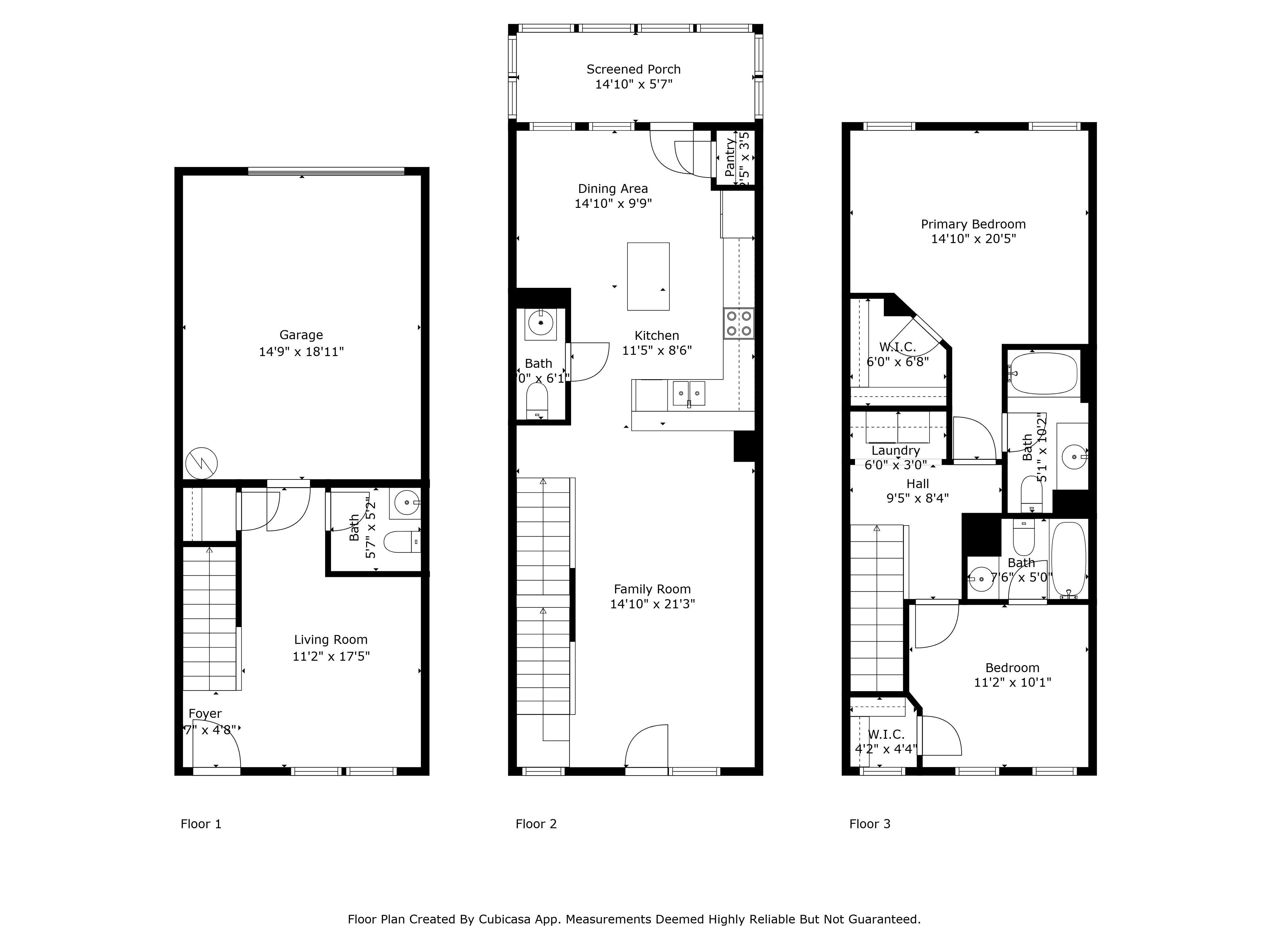 Floor plan for 1587 Bluewater Way, Charleston SC 29414