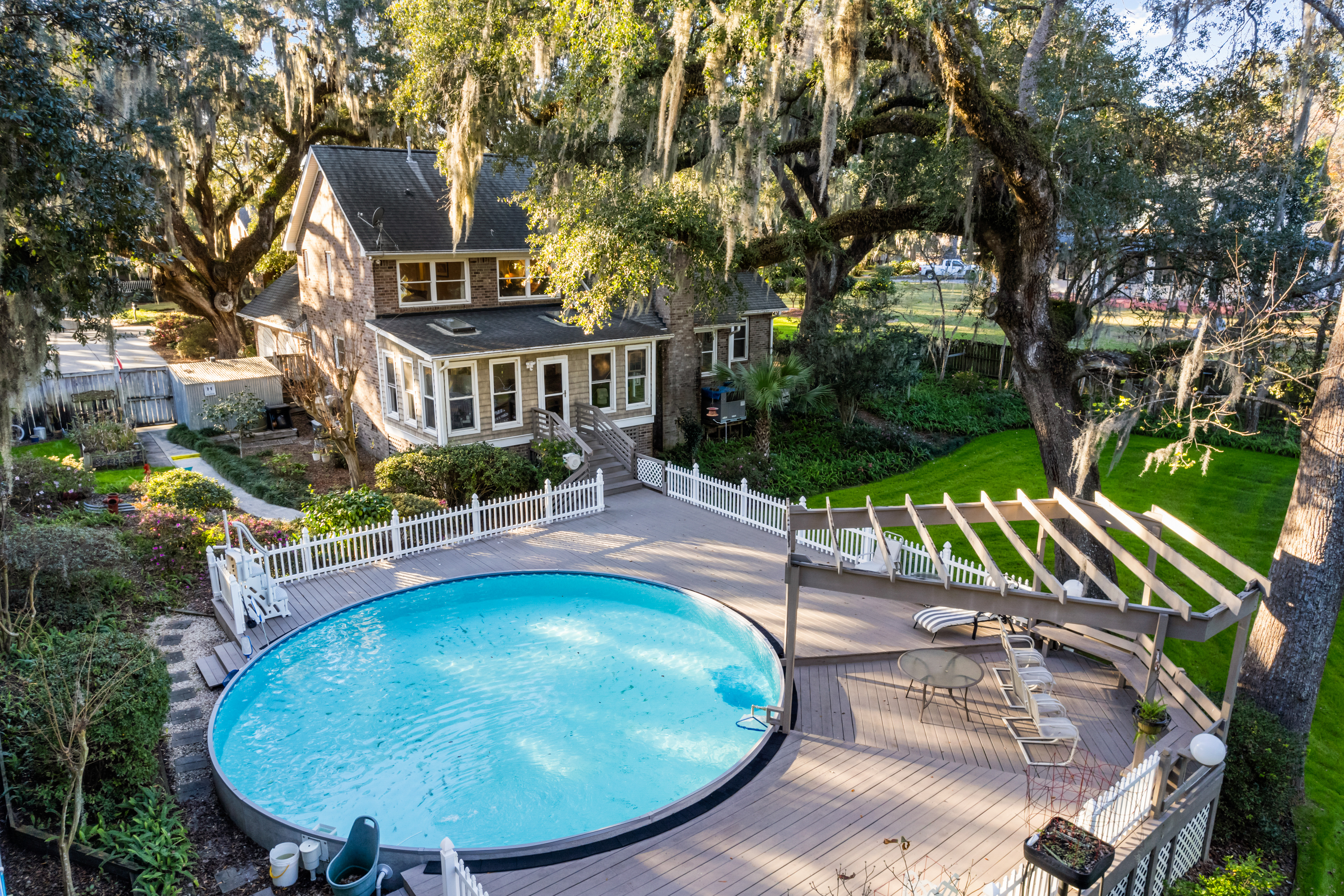 Rear elevation 16 N. Basilica Ave., Hanahan SC 29410