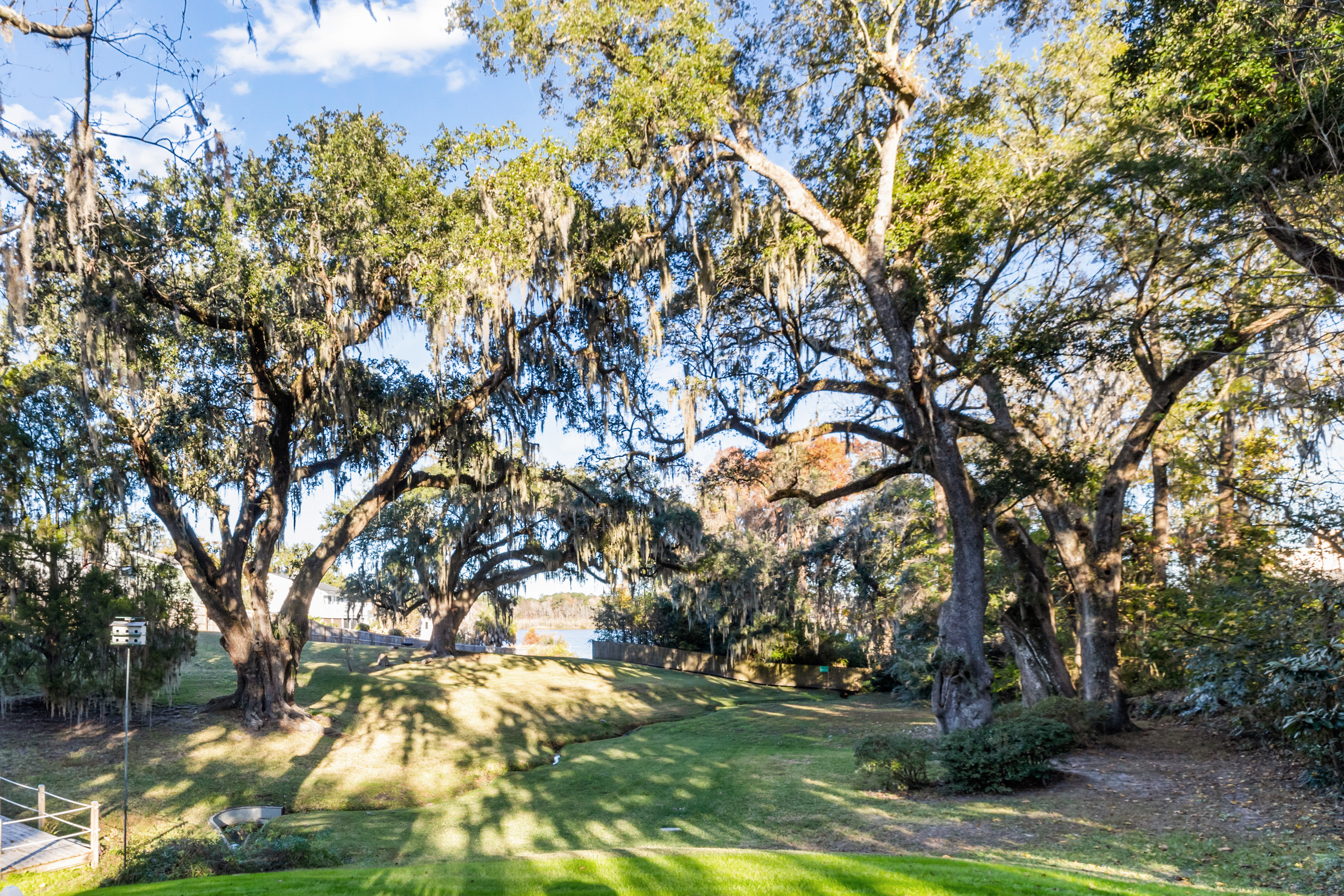 Backyard creek 16 N. Basilica Ave., Hanahan SC 29410