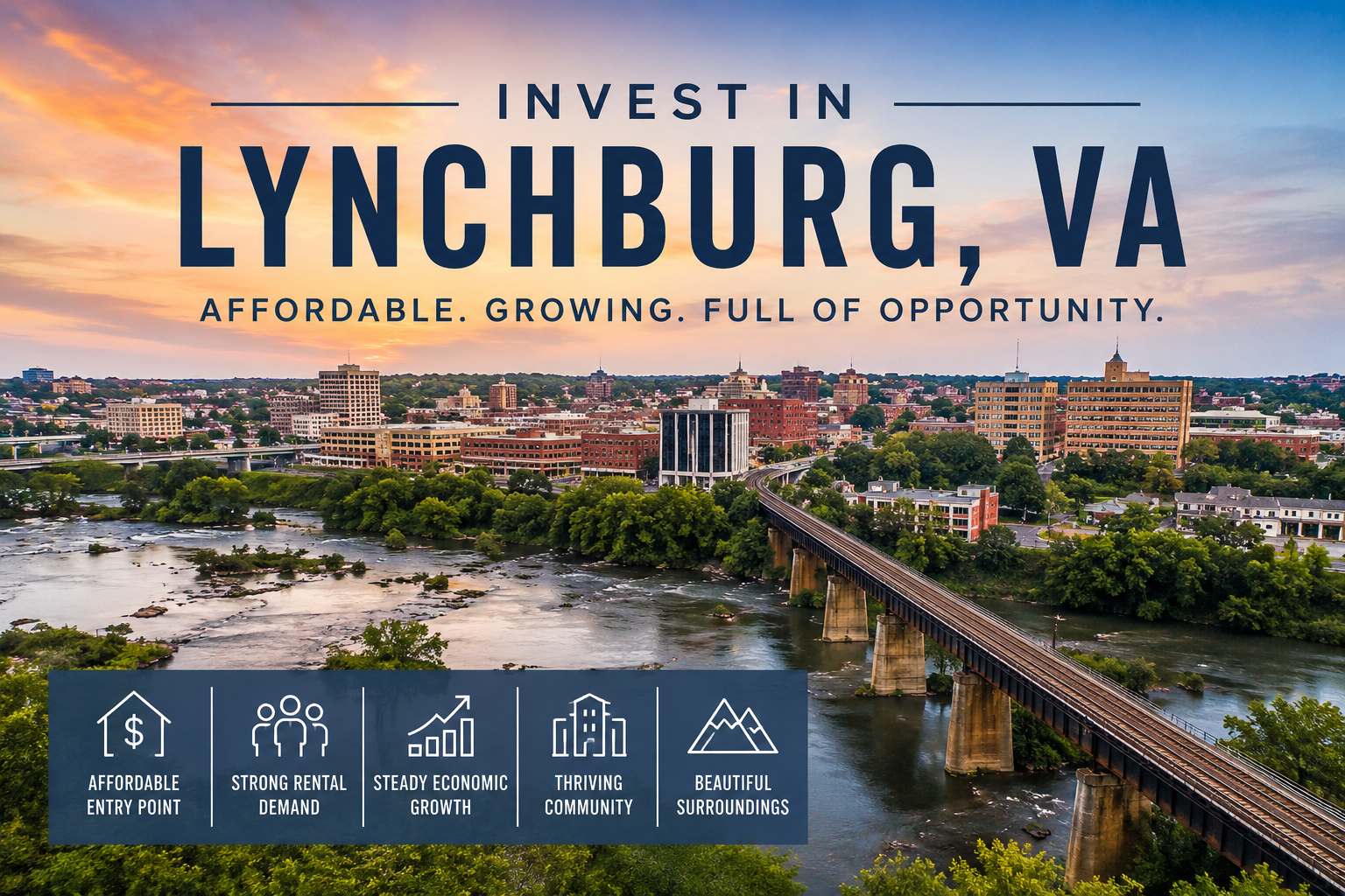 Investing In Lynchburg VA header image.