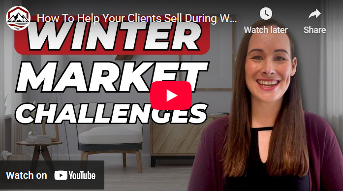 How To Help Your Clients Sell During Winter header image.