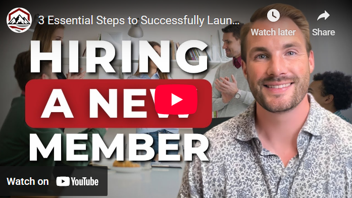 3 Essential Steps to Successfully Launch Your New Hire header image.