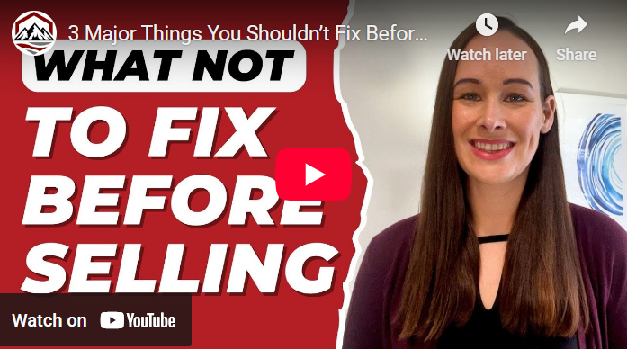 3 Major Things You Shouldn’t Fix Before Selling header image.