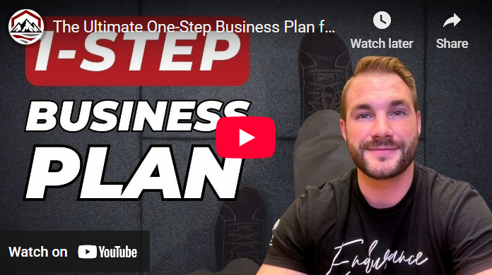 The Ultimate One-Step Business Plan for 2024 Revealed header image.