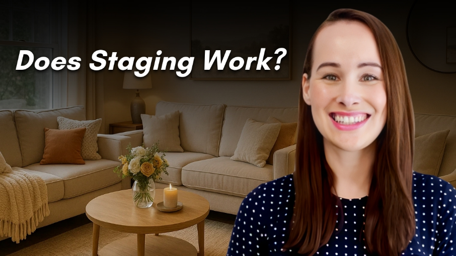 The Top 3 Reasons to Stage Before You Sell header image.