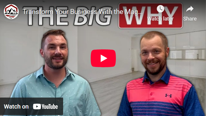 Transform Your Business With the Magic of Your 'Big Why' header image.