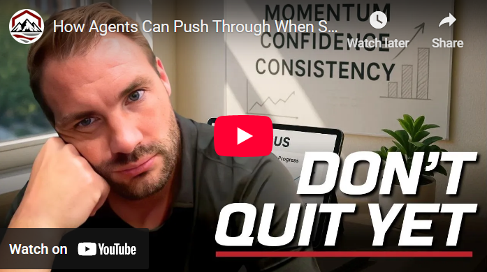How Agents Can Push Through When Something Tells You To Give Up header image.