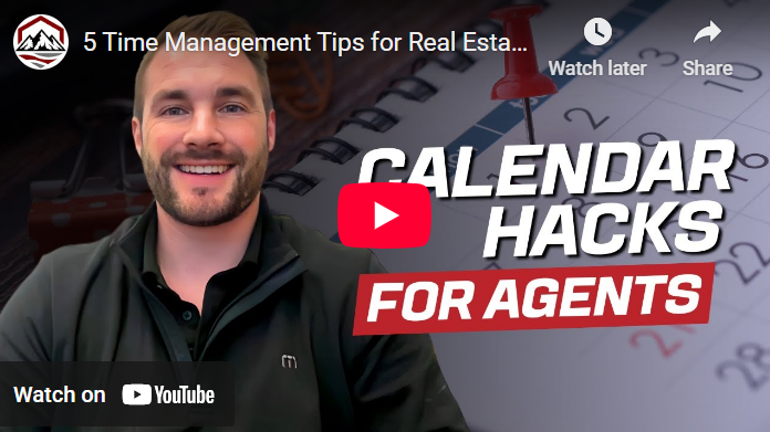 5 Time Management Tips for Real Estate Agents header image.