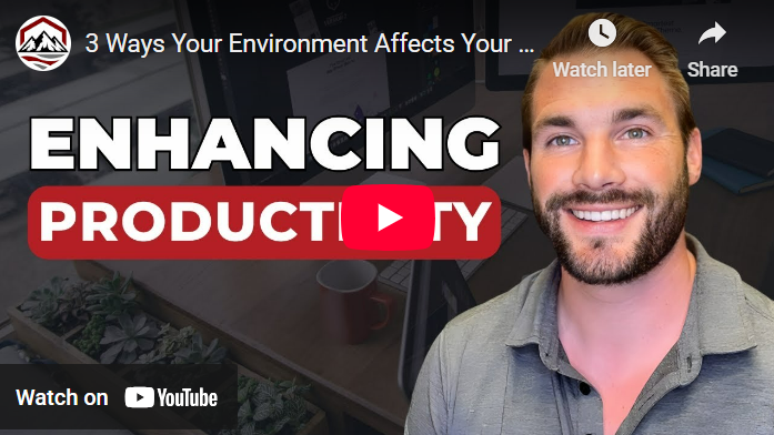 3 Ways Your Environment Affects Your Productivity header image.