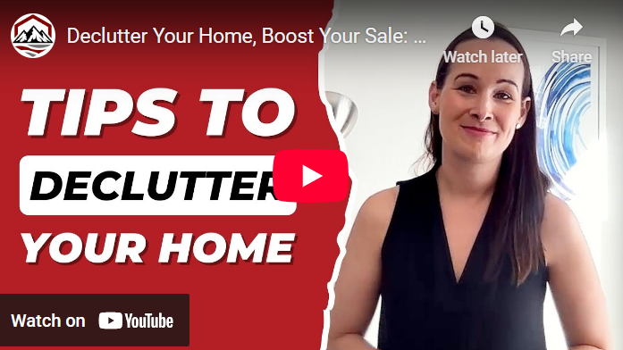 Declutter Your Home, Boost Your Sale: 3 Key Strategies header image.