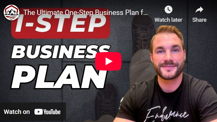 The Ultimate One-Step Business Plan for 2024 Revealed header image.