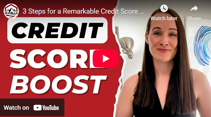 3 Steps for a Remarkable Credit Score Turnaround header image.