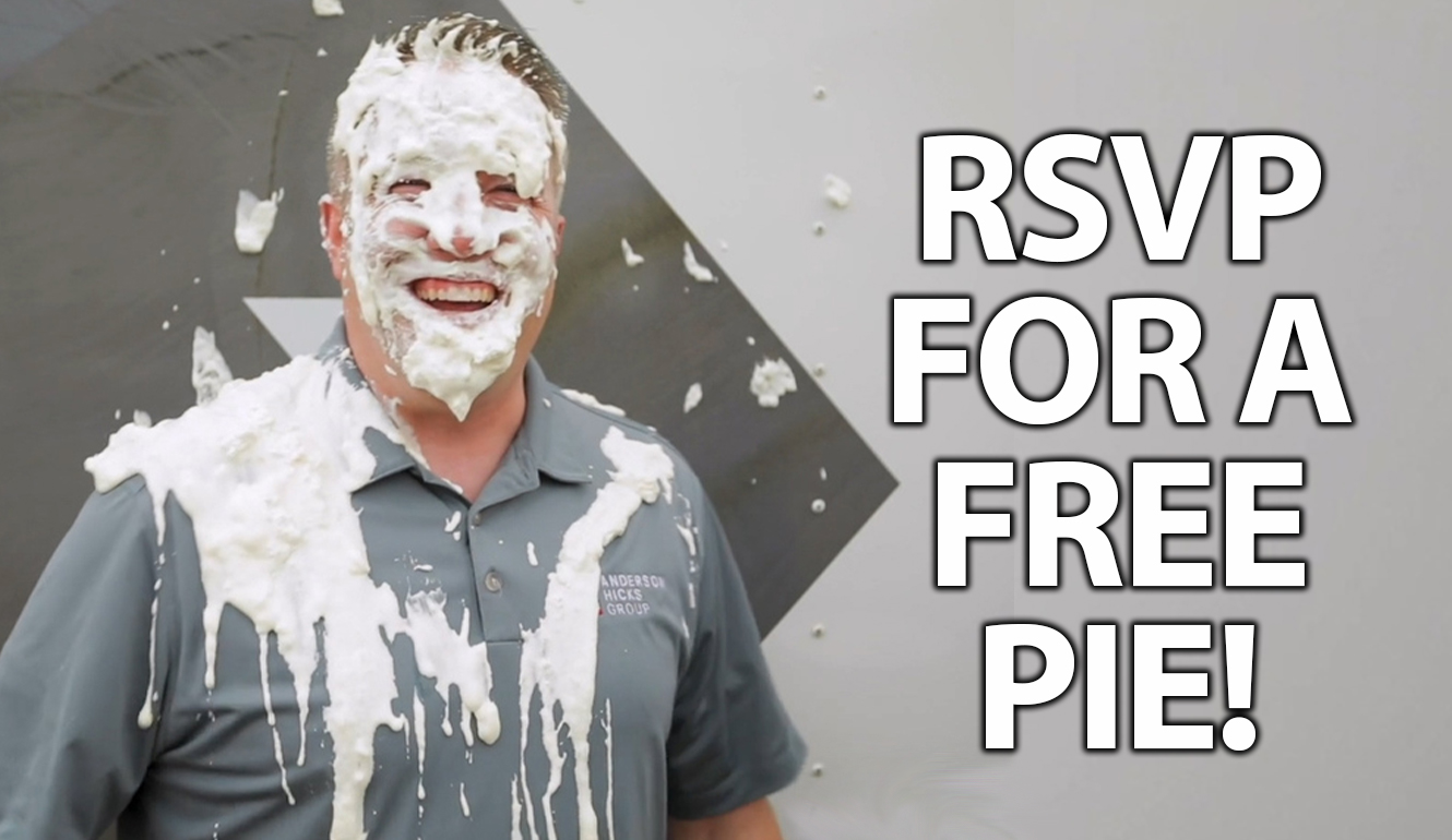 Reserve Your Free Pie Today! header image.