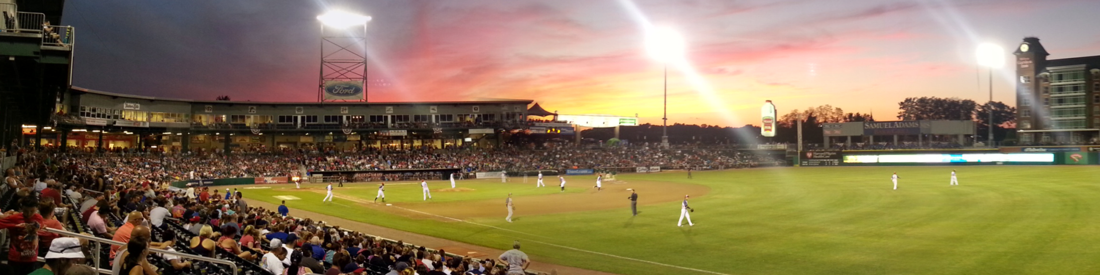 Baseball, New Hampshire Fisher Cats, Delta Dental Stadium History header image.