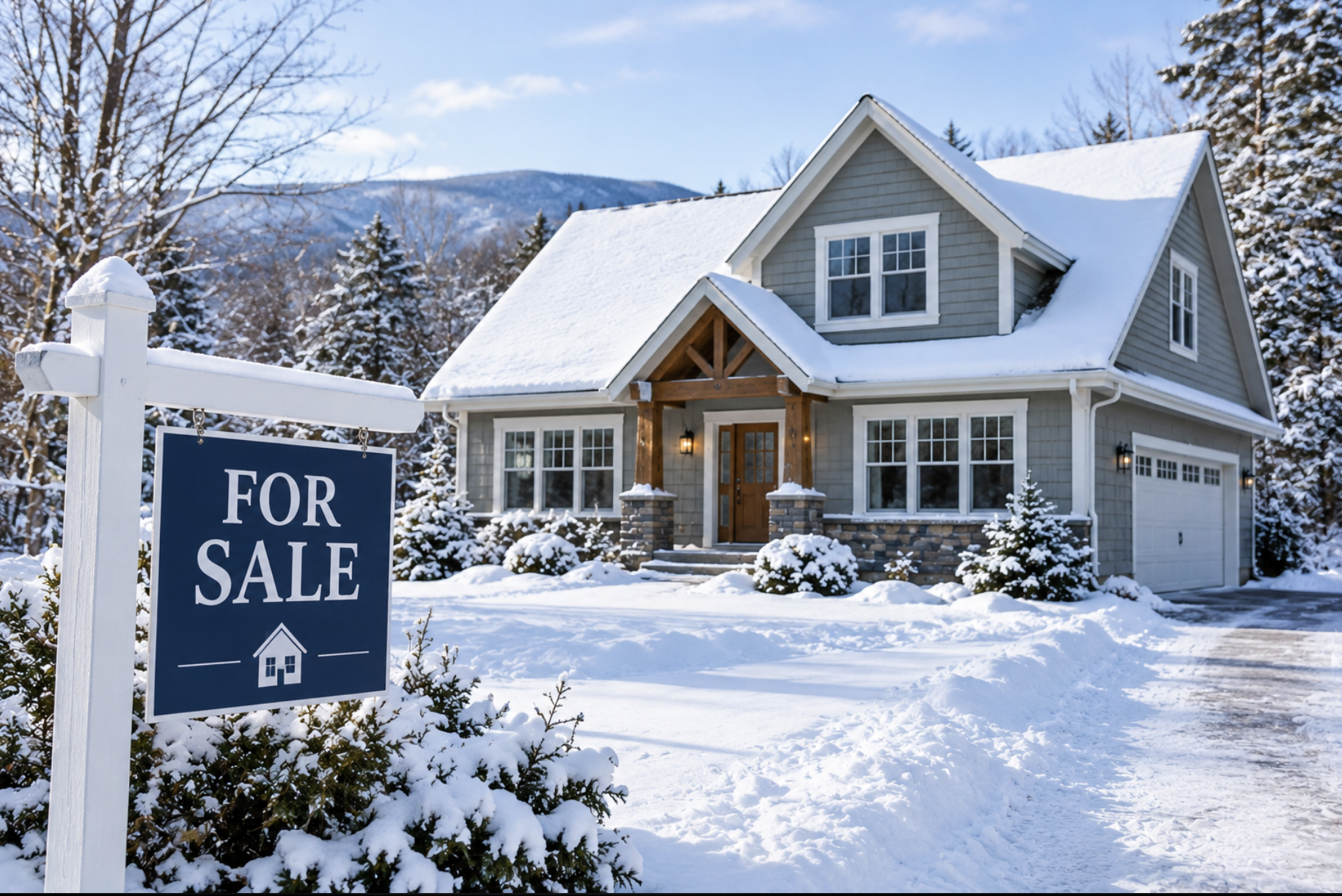 Why You Should Consider Buying in New Hampshire In The Winter header image.