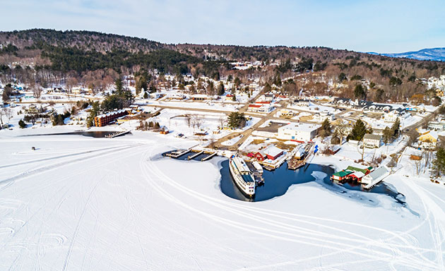 Ice-Out On Lake Winnipesaukee, A Sign Of Spring header image.