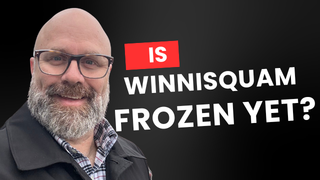 How do we know when Winnisquam is considered ice-in? header image.