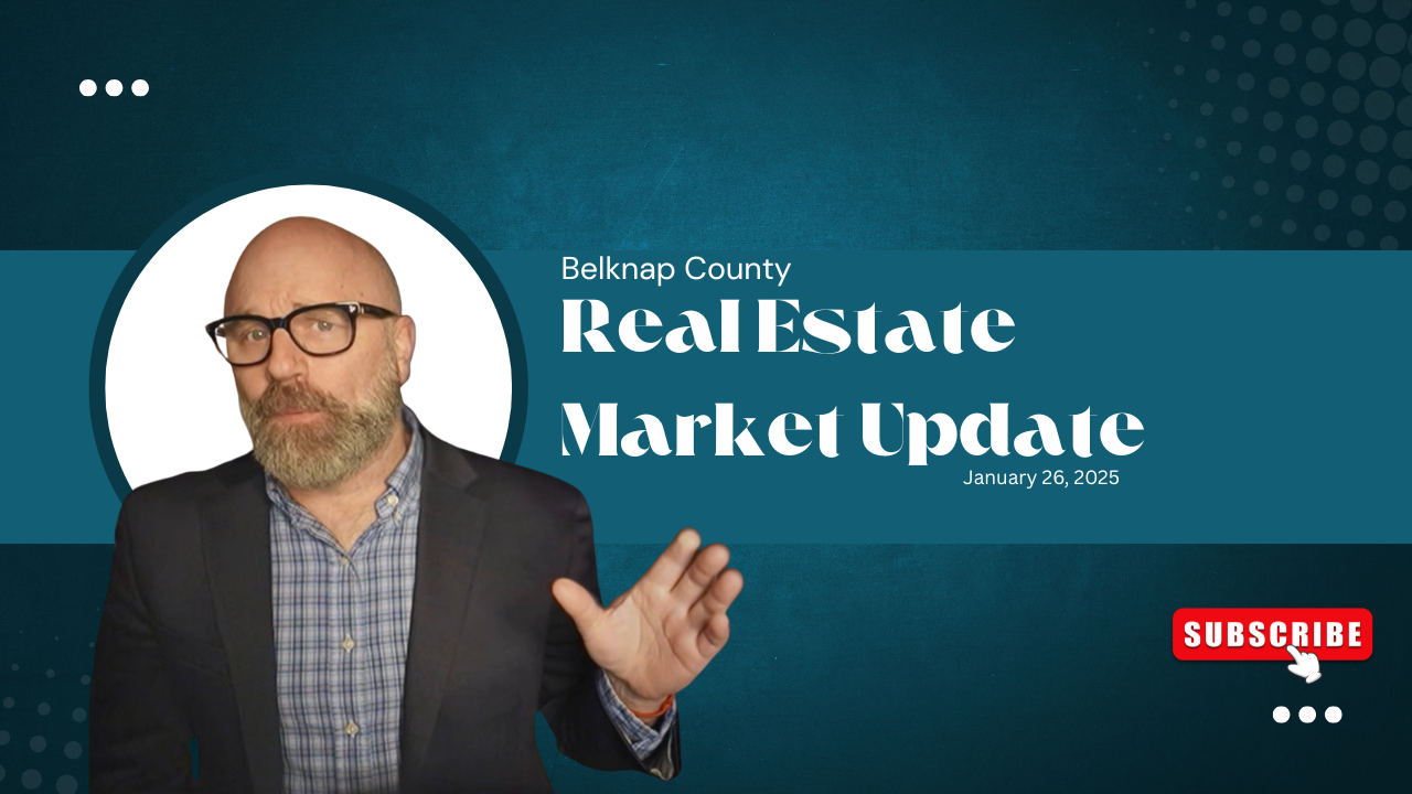 Right now in Belknap County, the average home is listed at $838,000… but selling for $651,000 header image.