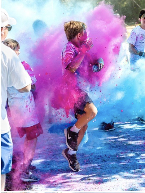 Color Fun Run/Walk header image.