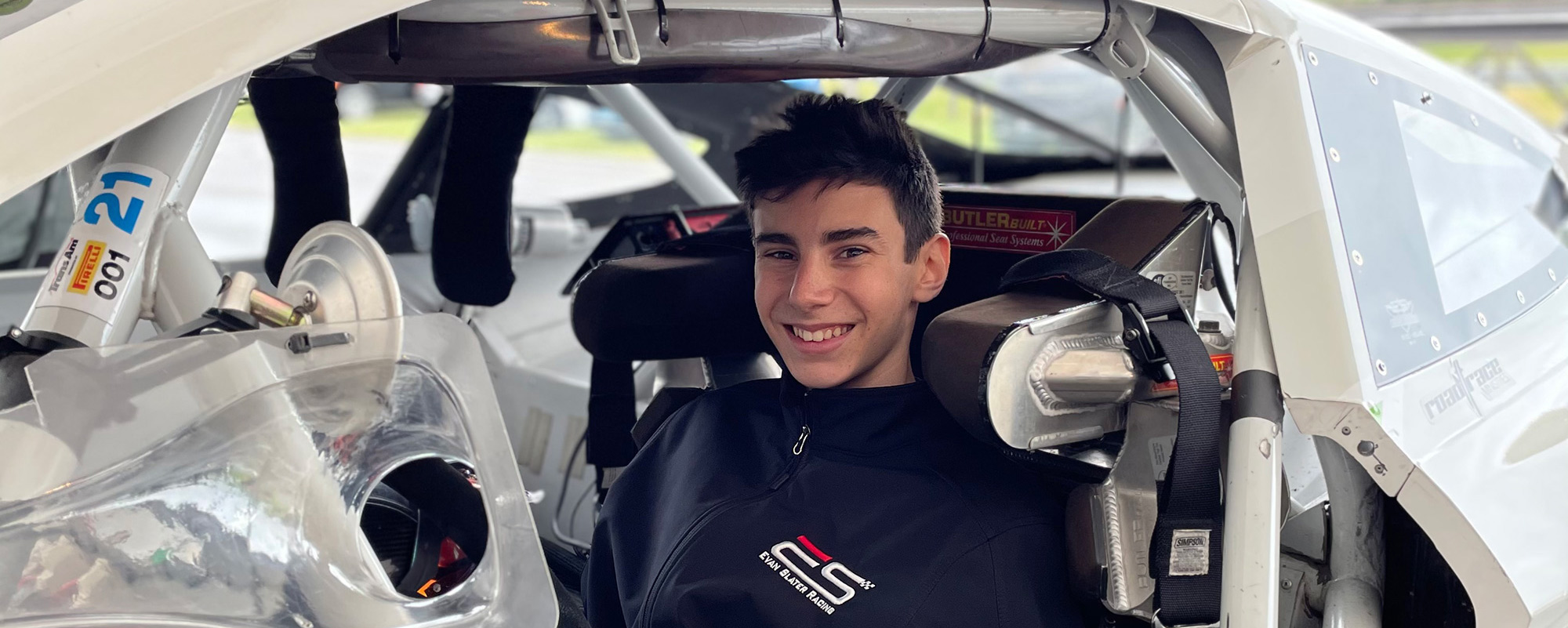 Meet Evan Slater: Racing’s Rising Star header image.