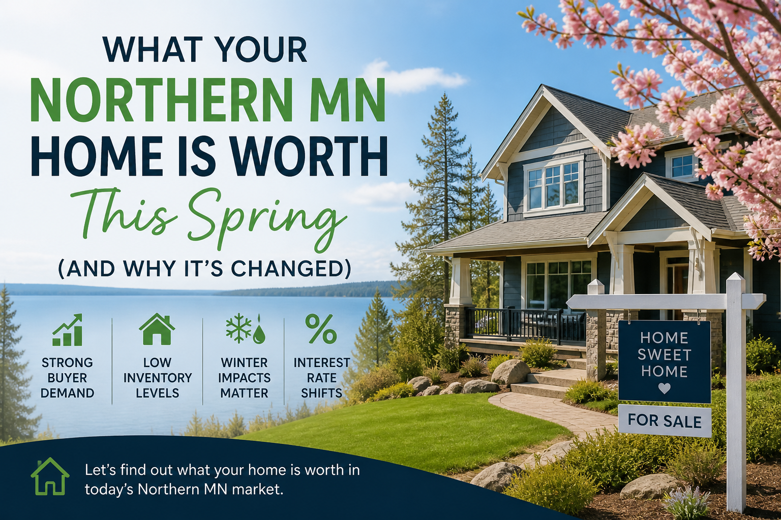 🌸 What Your Northern MN Home Is Worth This Spring (And Why It’s Changed) header image.