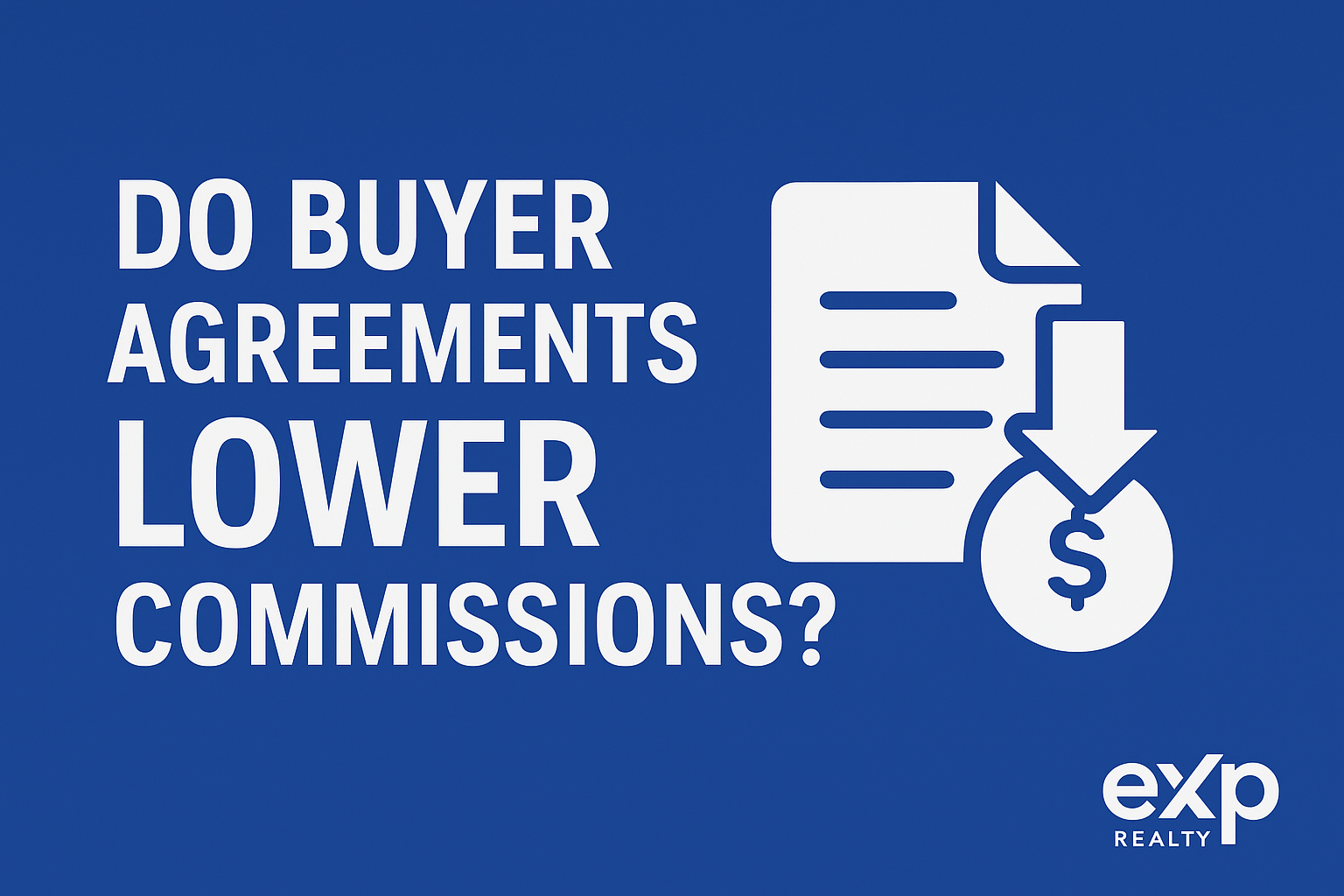 Do Buyer Agreements Lower Commissions? New Federal Reserve Report Says No header image.