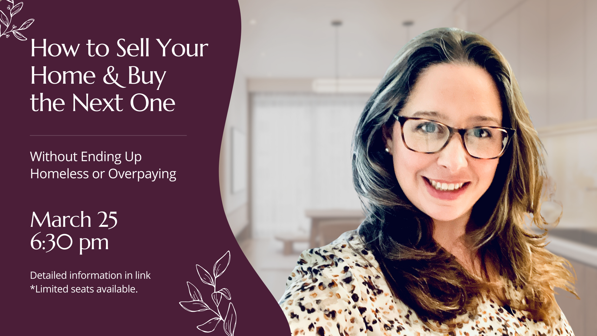 How to Buy and Sell a Home at the Same Time in the Twin Cities: Free Virtual Seminar header image.