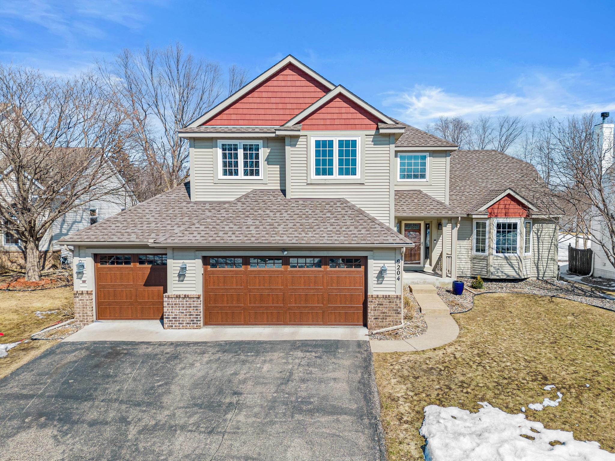 JUST LISTED - 9204 White Oaks Trail, Champlin header image.