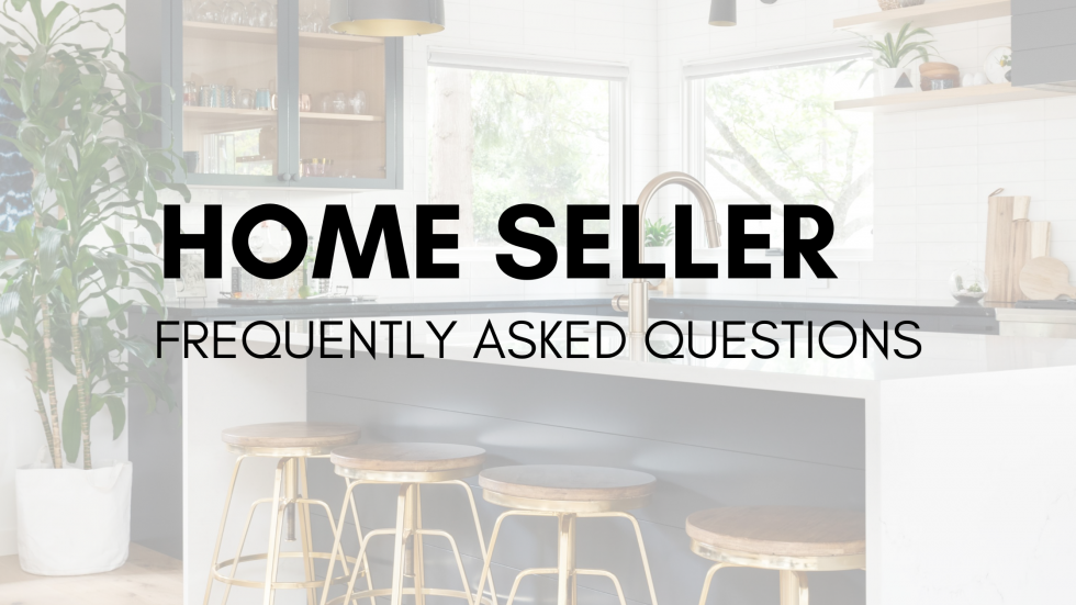 Home Seller Frequently Asked Questions header image.
