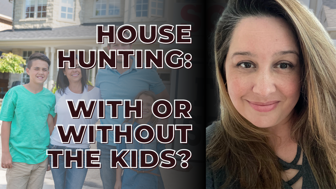 House Hunting: With or Without the Kids? header image.