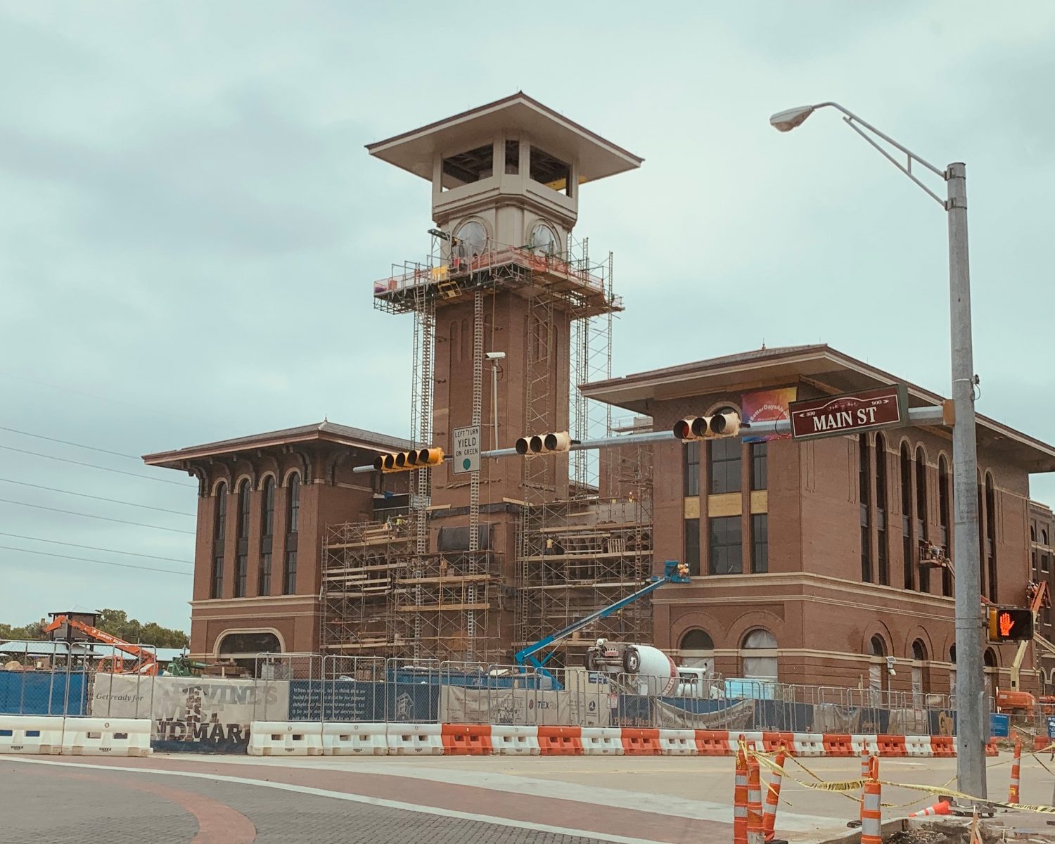 Harvest Hall Construction in Full Swing header image.
