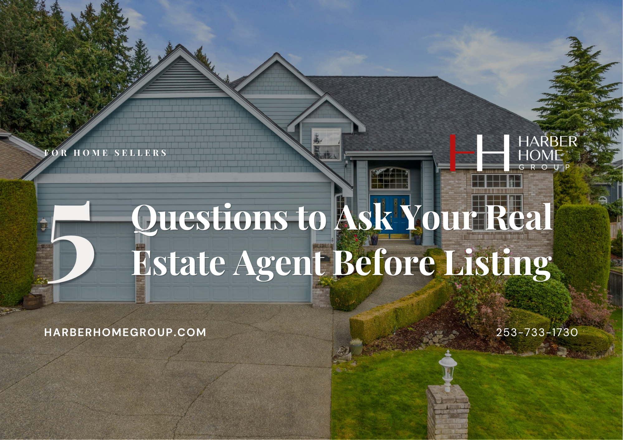 Top 5 Questions to Ask Your Real Estate Agent Before Listing header image.